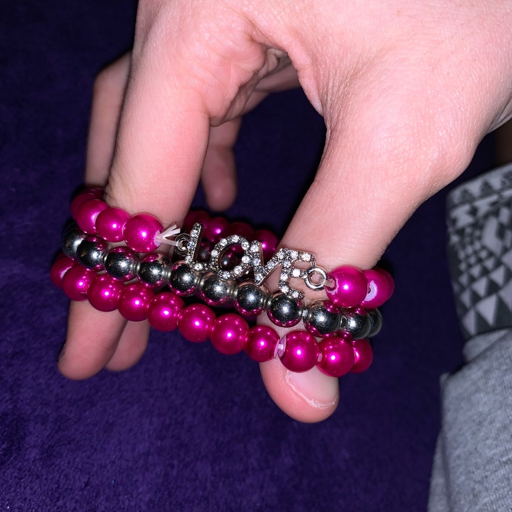 matching bracelet set